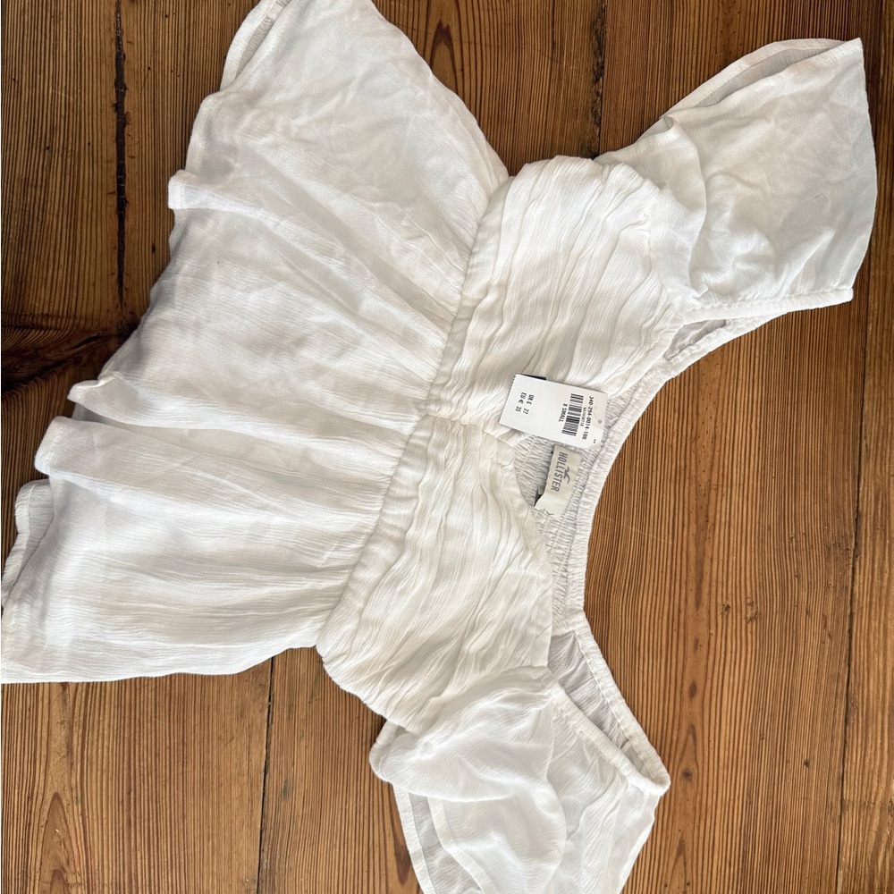 Hollister White girls womens Top size XS